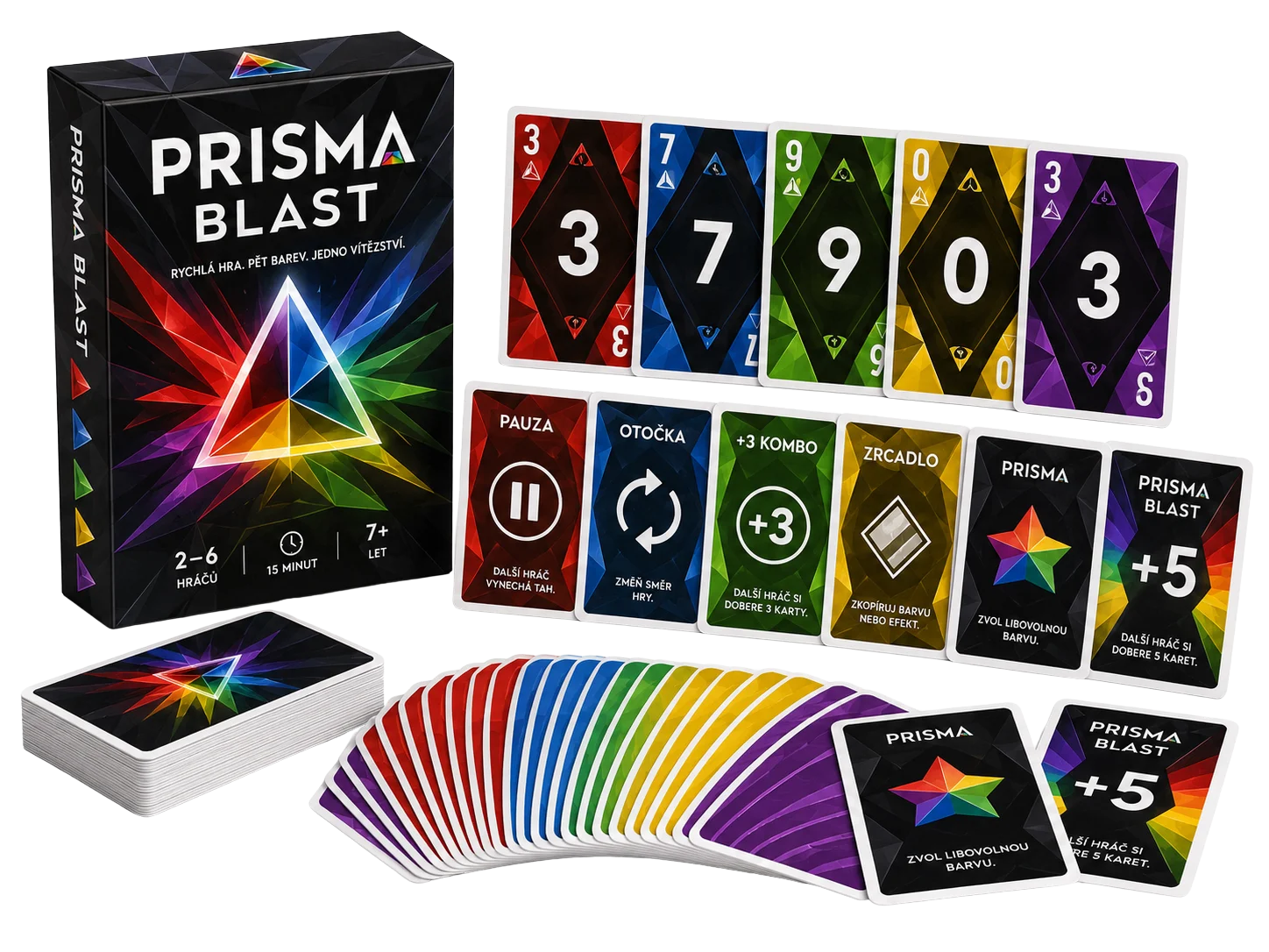 Karetní hra Prisma na míru pro značku